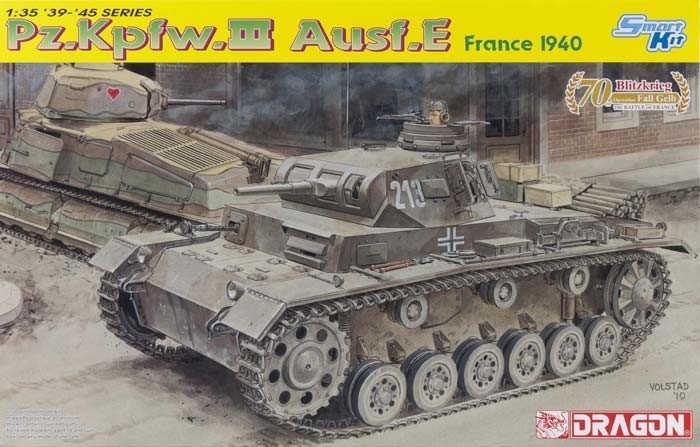 Dragon 6631 Pz.Kpfw. III Ausf. E France 1940 1/35