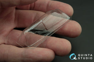 Quinta Studio QC48016 Polikarpov I-185 vacuformed clear canopy (for ARK kit) 1/48 – image 4