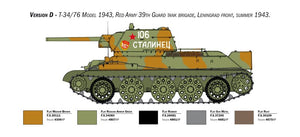 Italeri 6570 T-34/76 mod. 1943 1/35 – obrázek 8