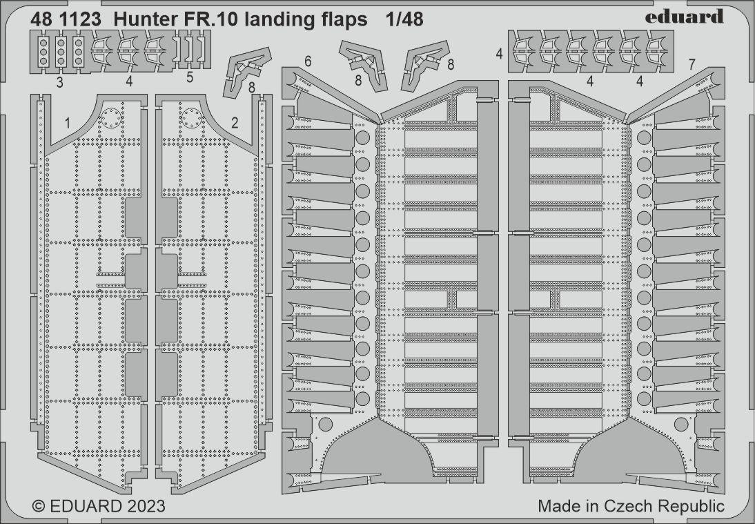 Eduard BIG49392 Hunter FR.10 AIRFIX 1/48 – obrázek 6