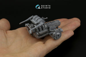 Quinta Studio QD24003 Porsche 959 3D-Printed &amp;amp; colored Interior on decal paper (Tamiya) 1/24 – obrázek 10