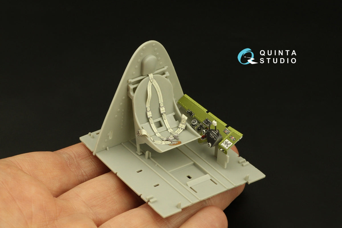 Quinta Studio QD32189 F6F-3E/N Hellcat 3D-Printed coloured Interior on decal paper (Trumpeter) 1/32 – zdjęcie 7
