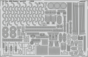 Eduard 53120 SMS Emden part 2 REVELL 1/350 – obrázek 2