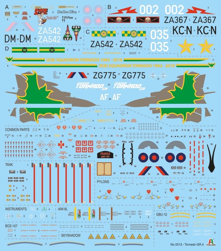 Italeri 2513 TORNADO GR. 4 1/32 – Bild 13