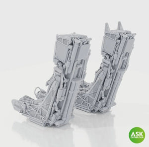 Art Scale Kit A32040 SJU-17 Ejection Seats for F-14D - with Seat Belts (2 pcs) rec. for Trumpeter 1/32 – image 2