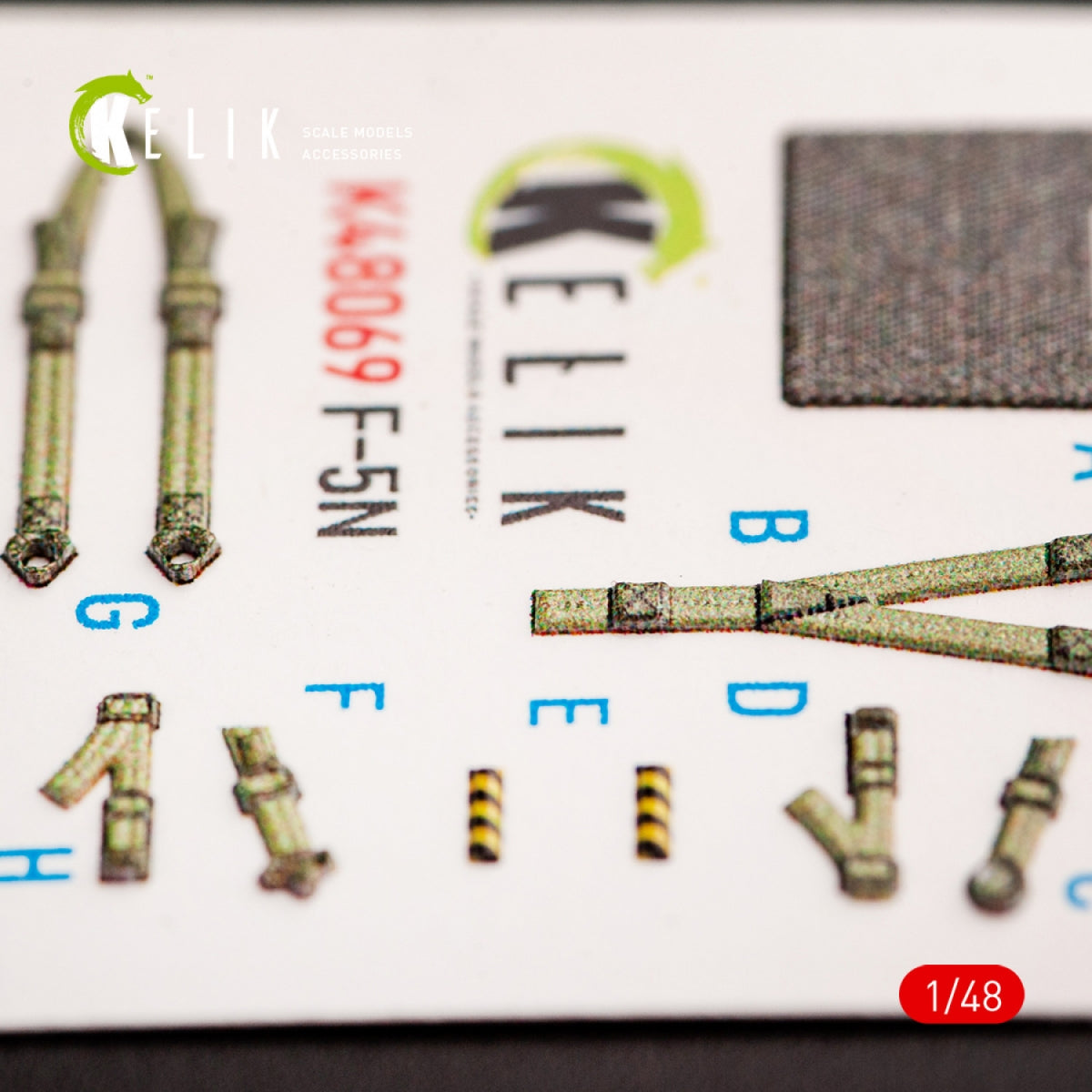 KELIK K48069 F-5N INTERIOR 3D DECALS FOR AFV CLUB KIT 1/48 – Bild 6