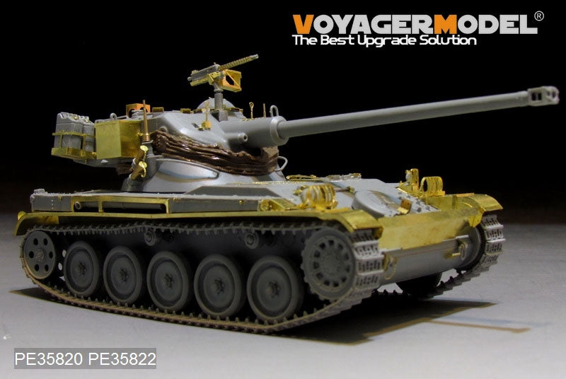 Voyager Model PE35820 Modern French AMX-13/75 light tank basic (smoke discharger, Atenna base Include）For TAKOM 2036 1/35 – obrázek 8