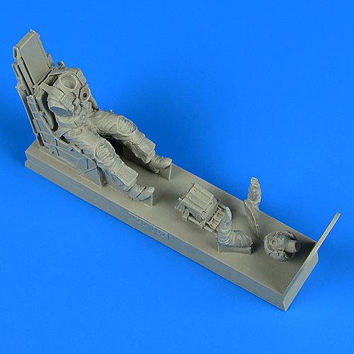 Aerobonus 320107 Figurine de pilote de l'US Navy avec siège éjectable pour A-7E Corsair II version tardive - équipée d'un siège éjectable SJU-8/A pour maquette Trumpeter au 1/32