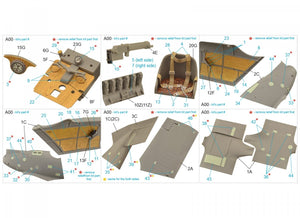 Quinta Studio QD32112 Pfalz D.III 3D-Printed &amp;amp; colored Interior on decal paper (Roden) 1/32 – image 2