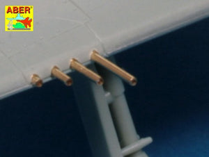 Aber A72 005 Jeu de 8 canons Browning M2 US de calibre .50 (12,7 mm) tournés pour P-47 Thunderbolt (1/72) – image 6