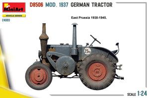 MiniArt 24003 GERMAN TRACTOR D8506 MOD. 1937 1/24 – obrázek 2