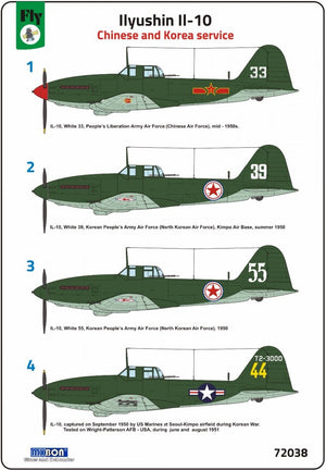 Fly 72038 Ilyushin Il-10 Chinese and Korea service 1/72 – image 2