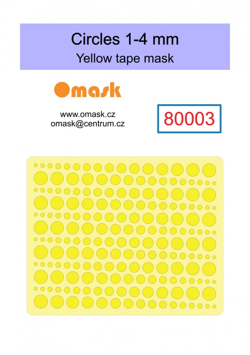 Omask X8002 Universal set 2 - yellow mask (80003, 80004, 80005, 80006, 80009) – image 2