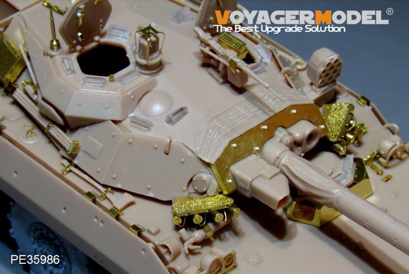 Voyager Model PE35986 Modern French AMX-10RCR Tank Destroyer Basic For TigerModel 4602 1/35 – imagen 17