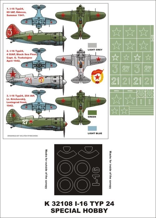 Montex K32108 I-16 Type 24 1/32