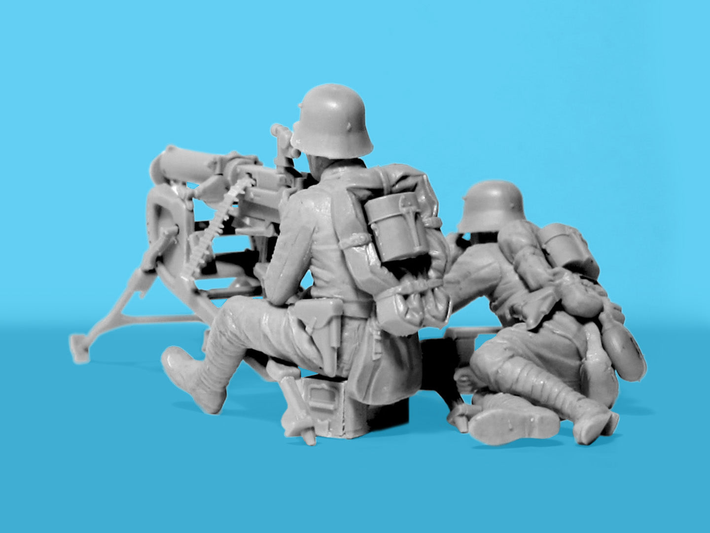 ICM 35724 Tankabwehr 1918 (4 Figures) 1/35 – obrázek 4