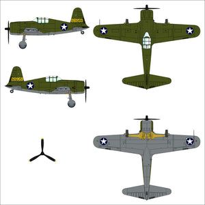Dora Wings 48053 Vultee P-66 Vanguard 1/48 – immagine 9