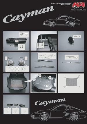 KA Models KE-24011 Porsche Cayman Detail-up Etched part 1/24 – image 3