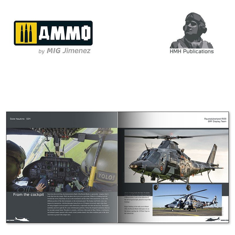 HMH Publications DH-024 Agusta Westland A109 &amp;amp; the Belgian Air Force A109 Display Team (English version) – imagen 3