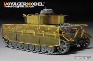 Voyager Model PEA450 WWII German Pz.Kpfw.IV Ausf.J &amp;quot;Thoma shields&amp;quot; wire mesh schürzen (Last Production) (FOR Boder 35008) 1/35 – immagine 5