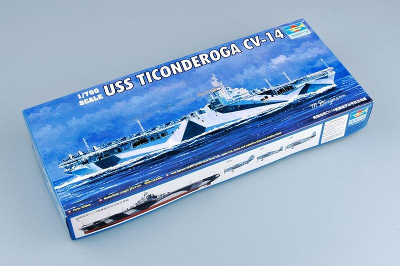 Trumpeter 05736 USS Ticonderoga CV-14 1/700 – image 2