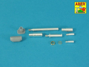 Aber 35L-129 120 mm L/44 Barrel for German Tank Leopard 2A4/A5 1/35 – imagen 2