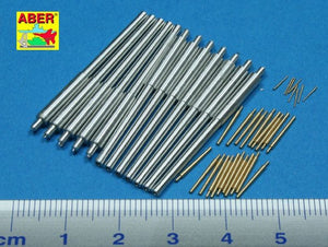 Aber 350L-51 Set of barrels 356mm x 12; 127mm x 20; 28mm x 8 for Arizona class battleships 1/350 – Bild 2