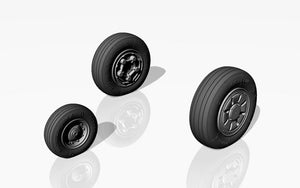 Armory Models AW48314 F-22 Raptor wheels w/ weighted tires 1/48 – Bild 4