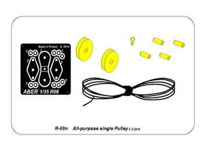 Aber R-08n All – purpose single Pulley x 2pcs 1/35 – Bild 8