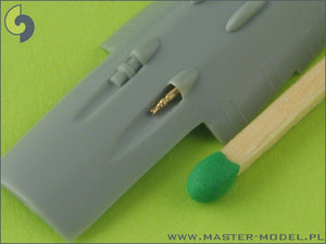 Master AM-72-013 Fw 190 A6 armament set (MG 17, MG 151 barrel tips) &amp;amp; Pitot Tube – obrázek 3