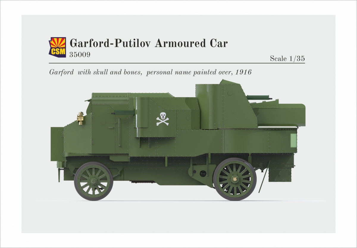 Copper State Models 35009 Garford-Putilov Armored Car 1/35 – immagine 3