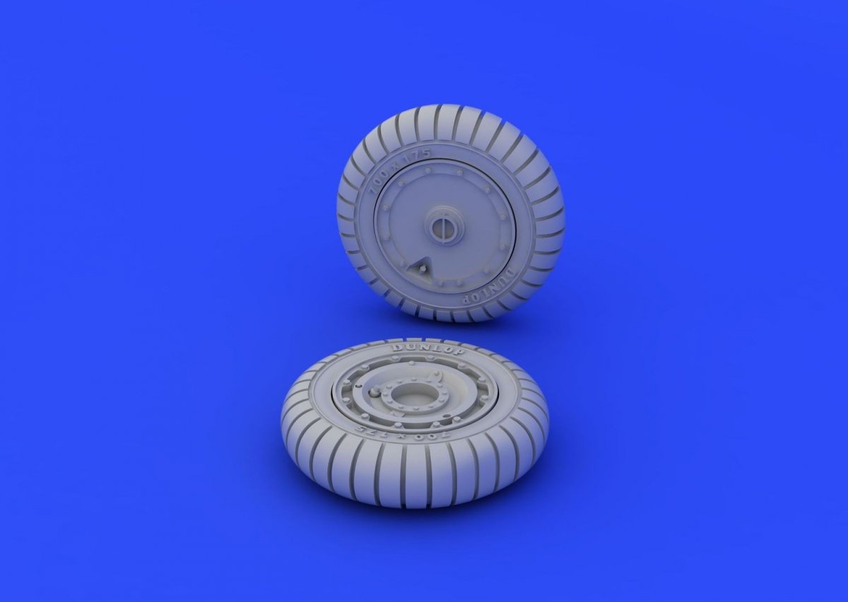 Eduard 672080 Fw 190A wheels late 1/72 (EDUARD) – Bild 3