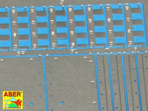 Aber 16051 Rear fenders for Tiger I, Ausf.E – (Late version) 1/16 – Bild 3