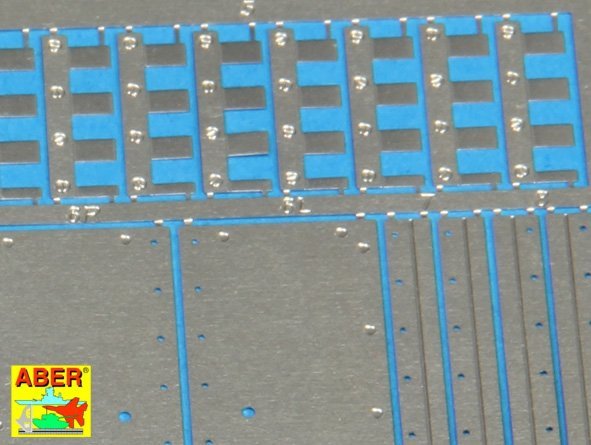 Aber 16051 Rear fenders for Tiger I, Ausf.E – (Late version) 1/16 – Bild 3