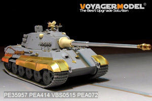 Voyager Model PE35957 WWII German King Tiger (Hensehel Turret) For HOBBYBOSS 84533 1/35 – obrázek 3