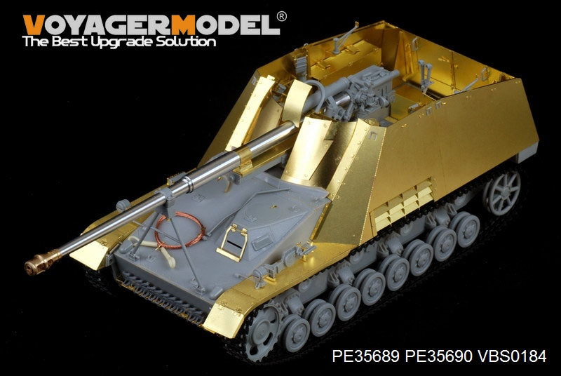Voyager modèle PE35689 seconde guerre mondiale allemand Sd.Kfz.164 Nashorn pour DRAGON 6387/6165/6166/6314 1/35 – image 7