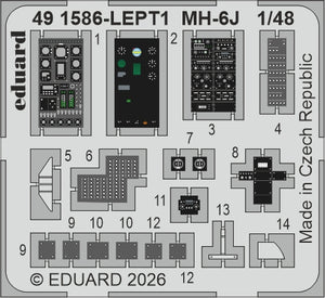 Eduard BIG49478 MH-6J for ICM 1/48 – obrázek 2
