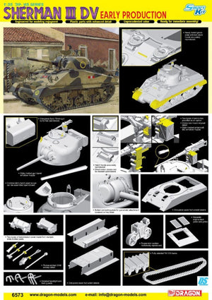 Dragon 6573 Sherman III DV, Early Production 1/35 – image 3