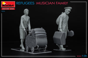 MiniArt 38084 REFUGEES. MUSICIAN FAMILY 1/35 – obrázek 6