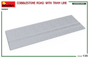 Miniart 36065 COBBLESTONE ROAD WITH TRAM LINE 1/35 – image 3
