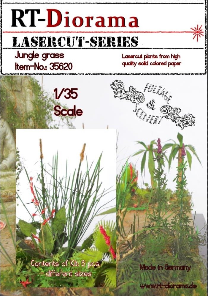 RT-Diorama 35620 Herbe de la jungle 1/35