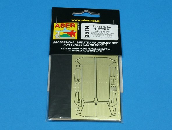 Aber 35114 Fenders for Sd.Kfz. 138/2 Hetzer for all versions (DRA) (1/35) – imagen 3