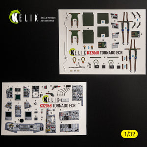 KELIK K32068 TORNADO ECR - interior 30 decals for Revell kit 1/32 – imagen 2