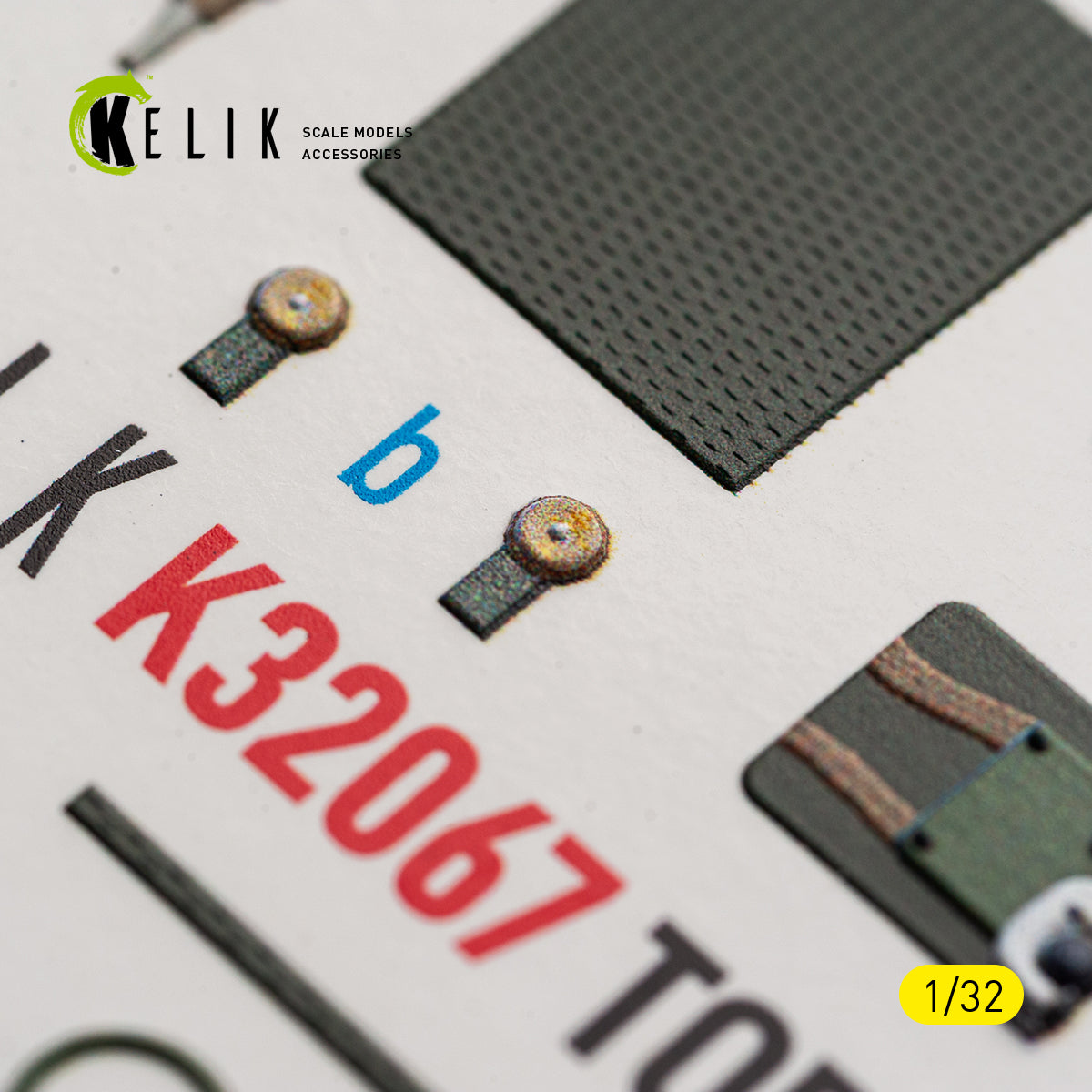 KELIK K32067 TORNADO GR.1 - interior 3D decals for Revell kit 1/32 – zdjęcie 3