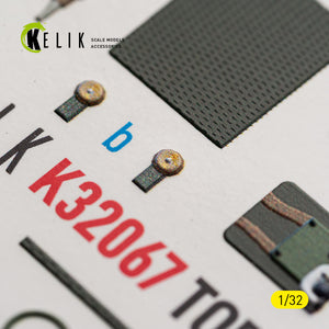 KELIK K32067 TORNADO GR.1 - interior 3D decals for Revell kit 1/32 – zdjęcie 3