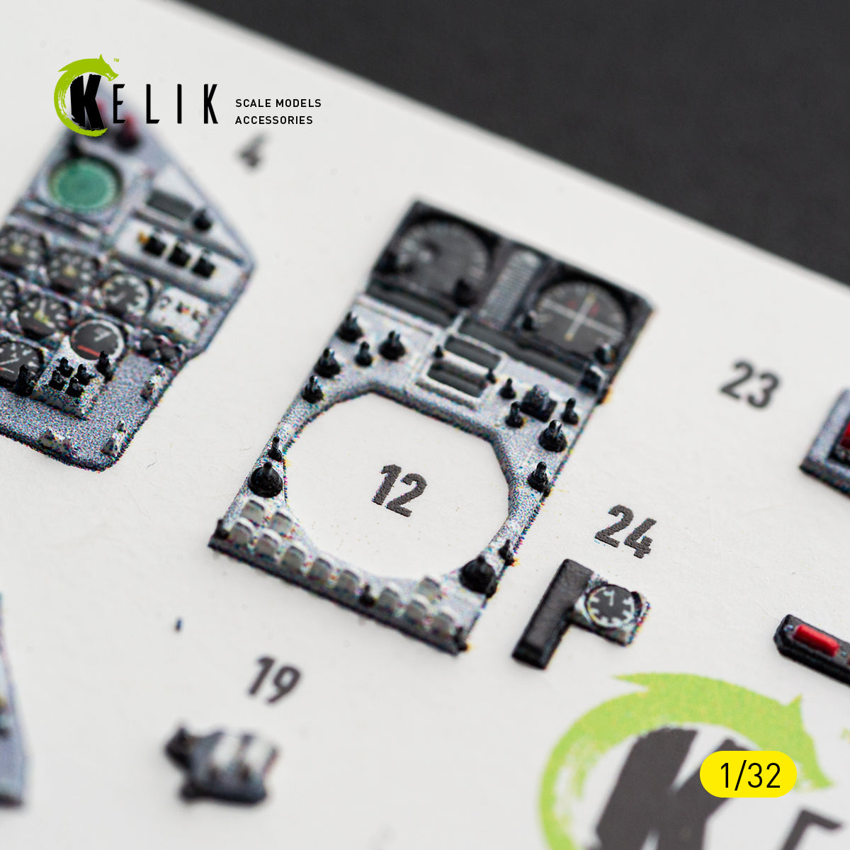 KELIK K32067 TORNADO GR.1 - interior 3D decals for Revell kit 1/32 – zdjęcie 9
