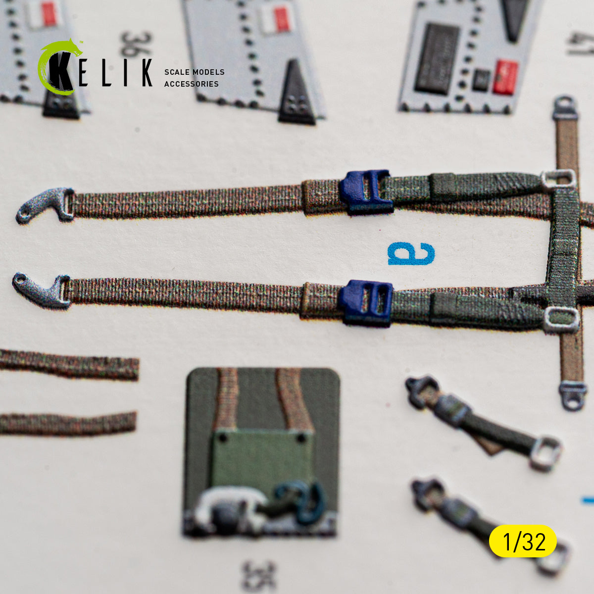 KELIK K32067 TORNADO GR.1 - interior 3D decals for Revell kit 1/32 – zdjęcie 11