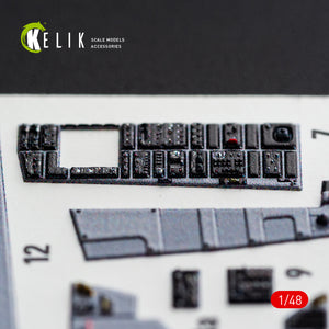 KELIK K48182 F-15D1 Eagle - interior 3D decals for Hasegawa kit (1/48) – image 3
