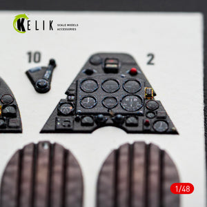 KELIK K48166 Spitfire TR.9 - interior 3D decals for Airfix kit 1/48 – imagen 4
