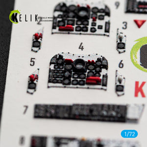 KELIK K72236 T-2C BUCKEYE - interior 3D decals for Wolfpack kit 1/72 – image 4